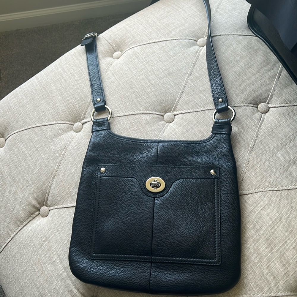 Leather Coach bag
